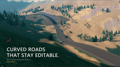 Ribbon - Curved Road, Path & Fence Builder preview 1