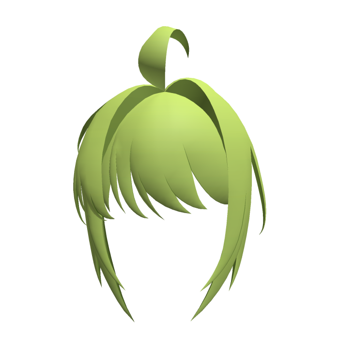 [+] Peashooter Green Hair