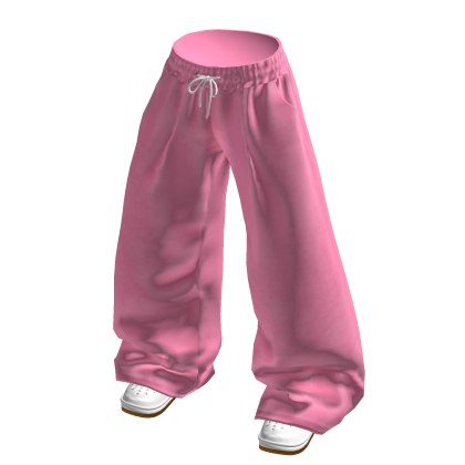 💗OVERSIZED SWEATPANTS WITH SHOES_PINK
