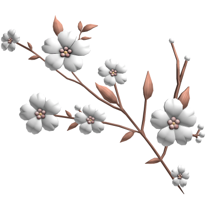 Cute & Preppy Hair Pin Flower Beautiful Realistic Roblox item