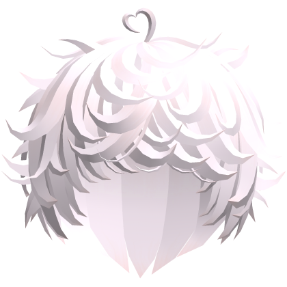 Pastel Pink Cute Swirly Curly Kawaii Messy Hair Roblox item