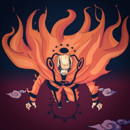 Naruto Baryon Mode (drippy) Roblox decal