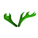 Lime Wrath Antlers