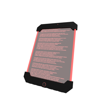 CyberPunk 2077 Tablet (Model)
