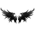 Silver Draconic Wings