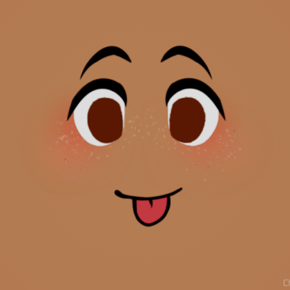 Horror face Roblox decal