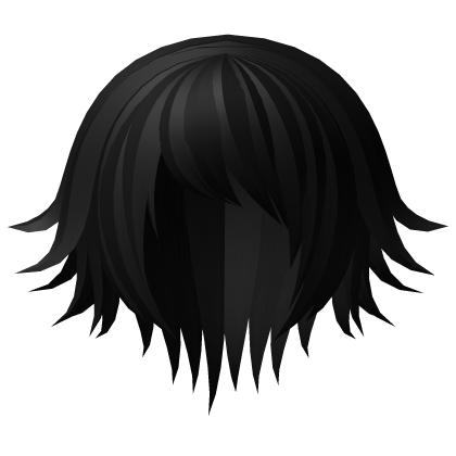 goth vampire bob hair black