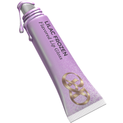 Baddie Makeup Lilac Frozen Dripping Lipgloss