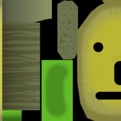 Green brush texture (Use on serious purple brush) Roblox decal