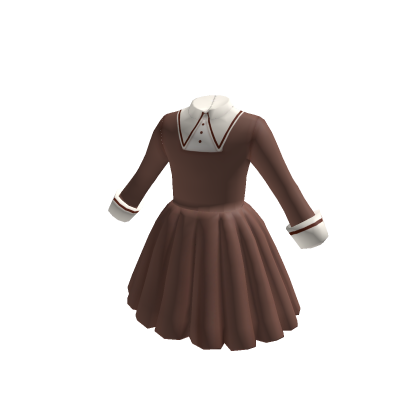 Chi's brown dress