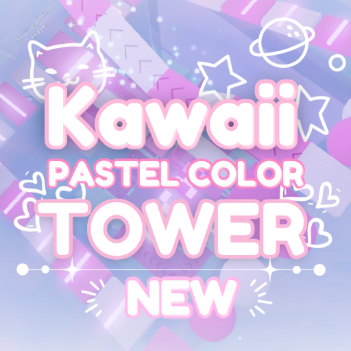 [NEW] Kawaii Pastel Color Towers official Roblox game thumbnail