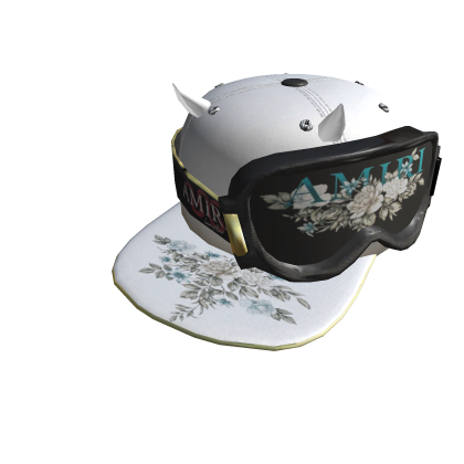 Gorra amiri blanca