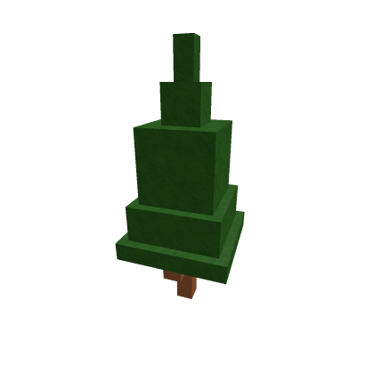 Blocky Pine Tree