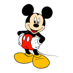 mickey mouse is pr - e. gn a nt