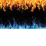Fire in the rain