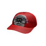 red test otter cap