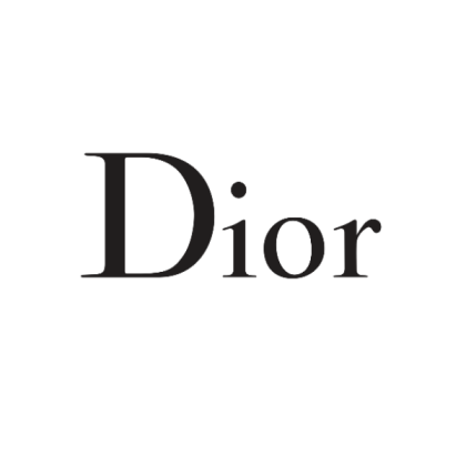 Black Dior Logo - Transparent Background Roblox decal