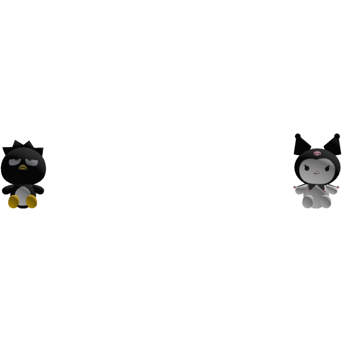 Mini Kuromi and Badtz Maru