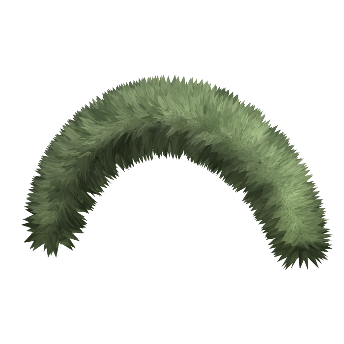 Green Y2K Fluffy Cute Korean Fur Headband • DD28