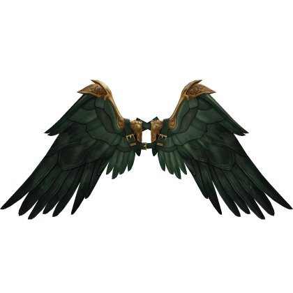 Recoloring of green Icarus wing leather (addon) Roblox item