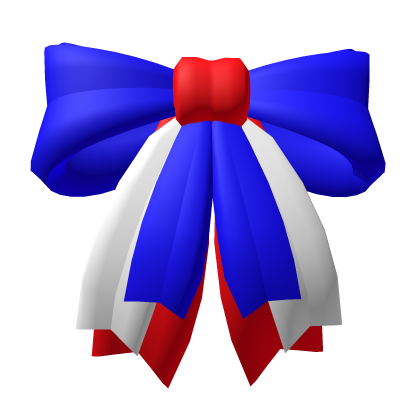 America hair bow