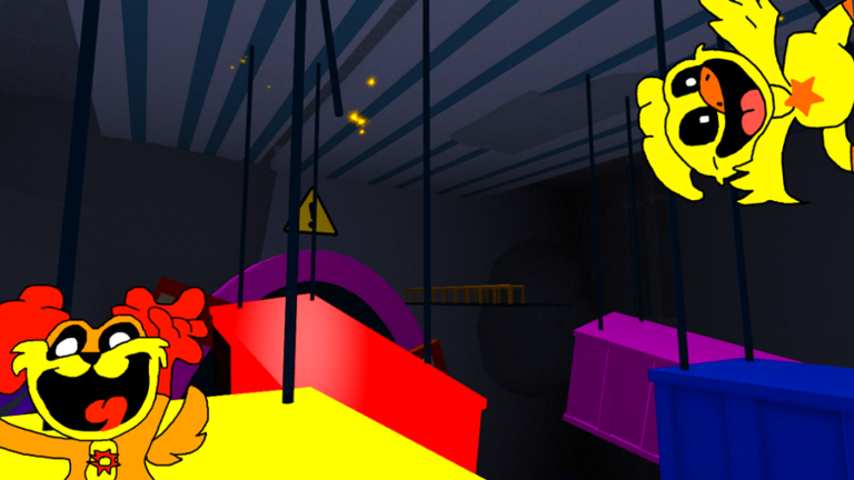 🌈 Smiling Critters OBBY RUN: Escape CATNAP  😈! screenshot 1