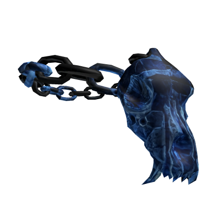 Blue Black Skull Chain Roblox item