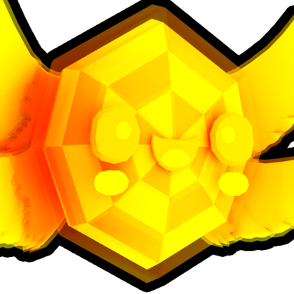 Gold Happy Crystal