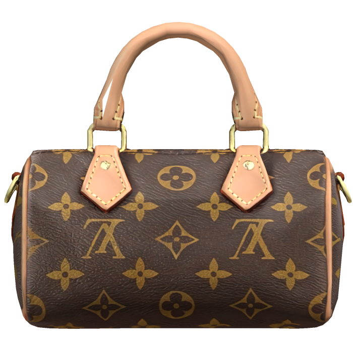 Designer Luxury Rich LV Bag Brown