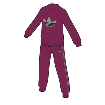 adidas Toon White on Pink Crew Set Roblox Item Rolimon s
