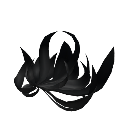 Black Long Feather Fox Tail Roblox item