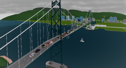 Final Destination Bridge scene