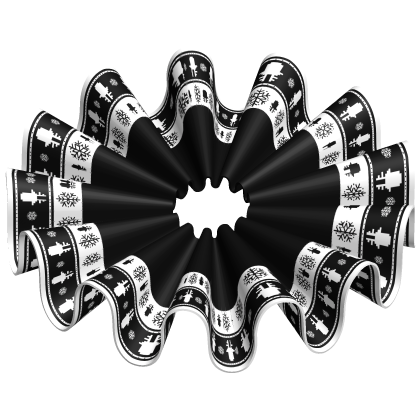 Dark Clown Christmas Ruffles