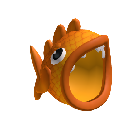 Orange Googly Eye Fish Hat thumbnail