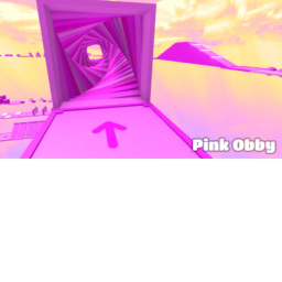 Pink mega obby of fun