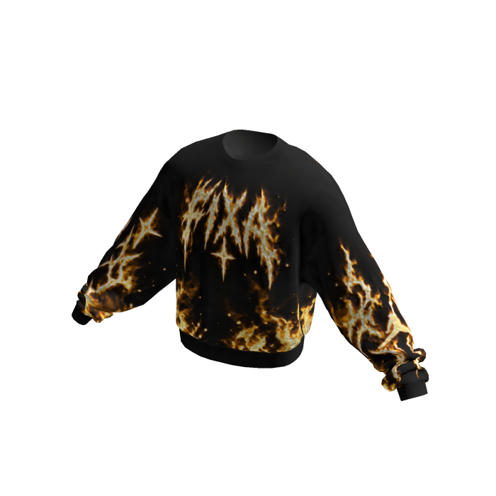 Sudadera Fixa Fire Dorado