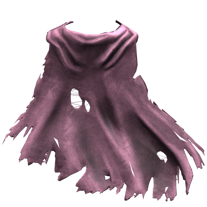 Dark Pink Old Windy Traveler Cape