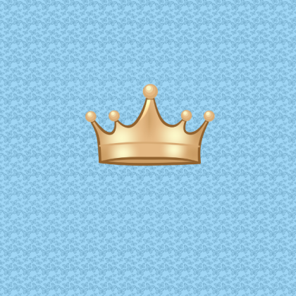 Blue  Butterfly Crown Background Roblox decal