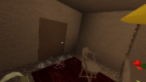 Alone in the room..