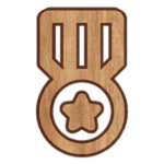 Wooden Badge