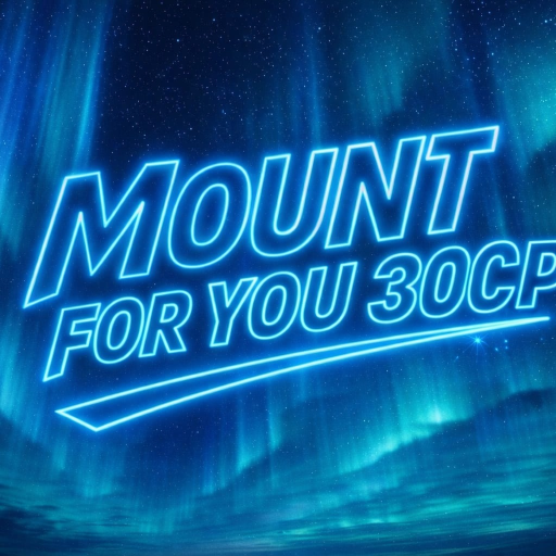 [FOR YOU AVA + WASD] MOUNT FOR YOU 30cp