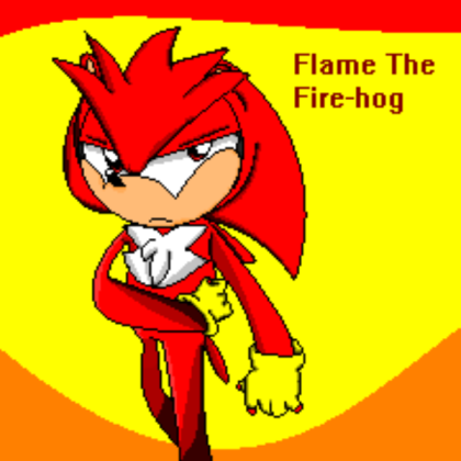Flame Pixel Roblox decal