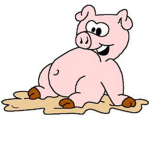 UR A PIGGY!