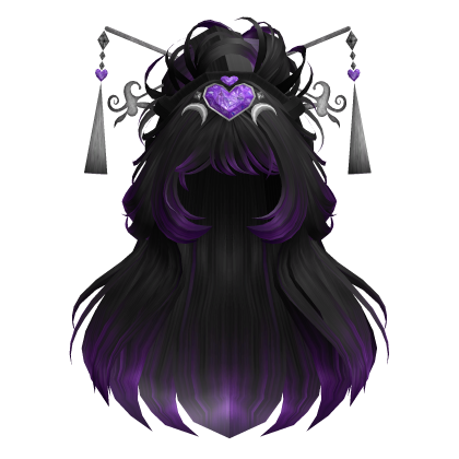 Magical Enchantress Hair in Purple (Emissive) Roblox item