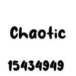 告 Chaotic メ