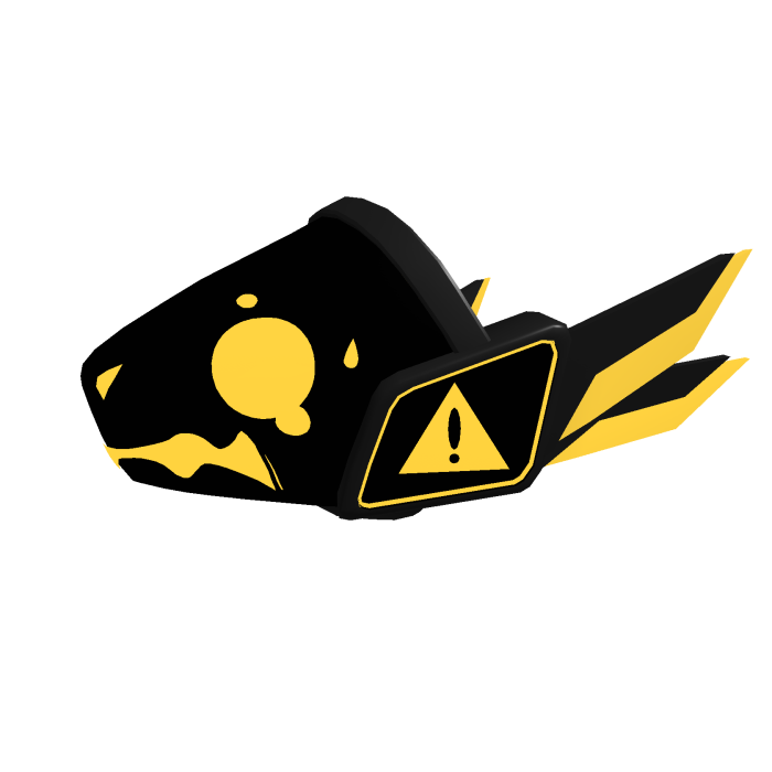 Protogen Visor | Yellow/Black