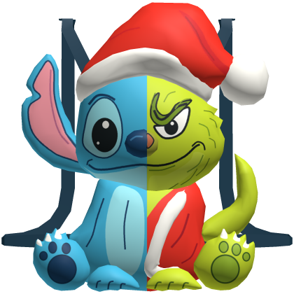 Cute Xmas Christmas Stitch Grinch Backpack [1.0]