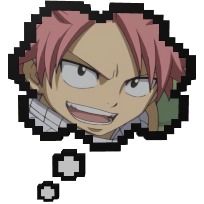 Natsu Dragneel Fairy Tail | Thinking Bubble  Roblox item