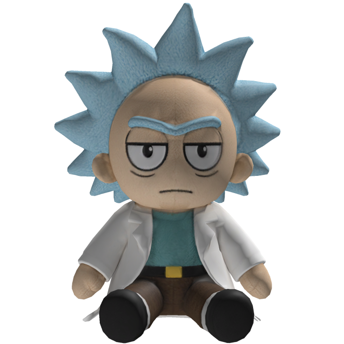 Pelúcia Rick Sanchez Ombro