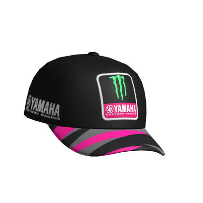 Casquette YAMAHA Monster Rose V2 A L'envers